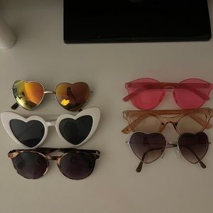 Six sunglasses